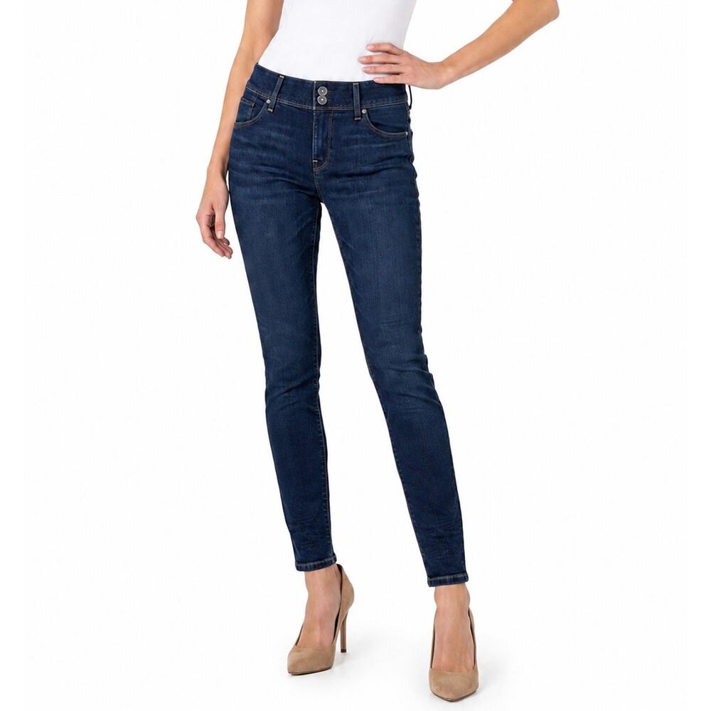 Hudson Park Skinny Jeans Women’s Dark Wash Mid Rise Stretch Denim Size 29
